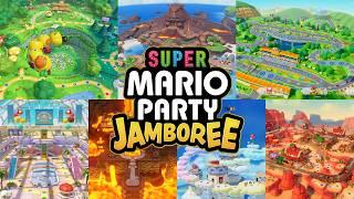 Super Mario Party Jamboree - ALL BOARDS!! *BRO VS SIS!* (Mario Party Rules)