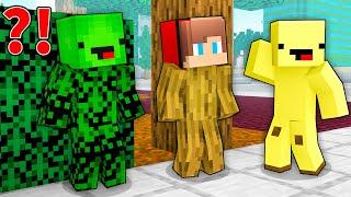 JJ and Mikey vs Banana Kid - Hide and Seek Challenge - Maizen Minecraft Animation