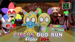 CIRCUS DUO RUN - Dandys world gameplay (Floors 20+) 🫧