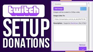 How To Setup Donations On Twitch In 2025 | Twitch Donation Tutorial