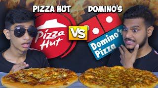 PIZZA HUT vs DOMINOS | CHEESE PIZZA | SRI LANKAN FOOD |  FOOD REVIEW | Magu ASMR