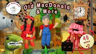 Old MacDonald Had A Farm, Wheels on the Bus, Ten in the Bed & More! 40 mins of Nursery Rhymes