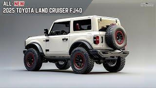 New !! 2025 Toyota Land Cruiser FJ40 Unveiled - A Timeless Classic Reimagined