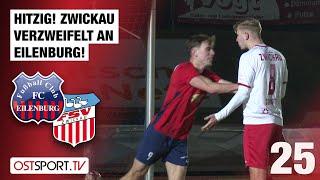 Hitzig! Zwickau verzweifelt an Eilenburg: FCE - FSV Zwickau | Regionalliga Nordost