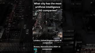 Top 5 Cities with the Most Artificial Intelligence (AI) Companies | Tech Hubs