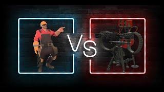 Engineer vs Sentry (TF2 Moments)