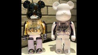 Bearbrick - Black & Gold Electroplated Ver.