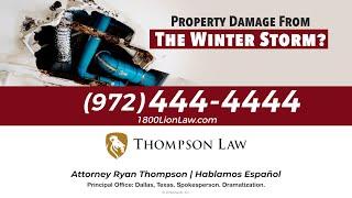 Texas Property Damage Lawyer | FREE CONSULTATION | Thompson Law