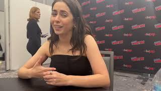 Cristin Milioti talks 'The Penguin' at New York Comic Con!