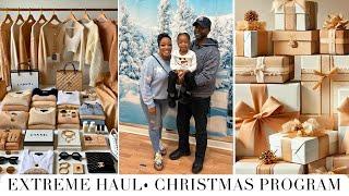 EXTREME SHOPPING HAUL CHRISTMAS & BIRTHDAY | TODDLER’S EMOTIONAL CHRISTMAS PERFORMANCE