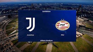 Juventus vs PSV Eindhoven | Allianz Stadium | 2024-25 UEFA Champions League | PES 2021