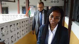 Formation en langue italienne: Visite de l'ambassadeur et consul d'Italie au centre Q360 CONGO