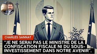 "Je ne serai pas le ministre de la confiscation fiscale" dit Antoine Armand ministre de l'économie