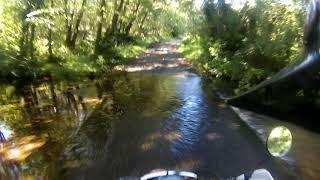 Fording the River Lynher Near Altarnun in Cornwall