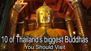 10 of the Biggest Buddhas in Thailand, You Should Visit