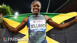 Danielle Williams backs up World Championship with Zurich hurdles win over tough field | NBC Sports