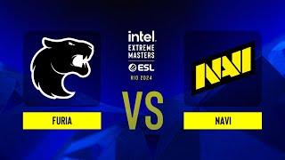 FURIA vs. NAVI - IEM Rio 2024 - Group A