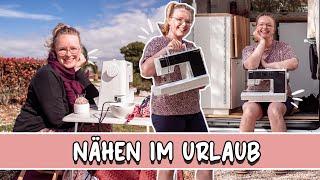 Reisen mit der Nähmaschine | Tipps zum Nähen im Urlaub