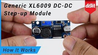 Generic XL6009 DC DC Step up Module with Adjustable Booster Power Supply Module