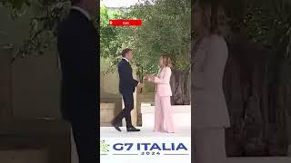 PM Giorgia Meloni Welcomes US President Joe Biden And French President Emmanuel Macron | N18S