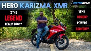 Hero Karizma XMR Review - Better Than Yamaha R15 & Bajaj Pulsar RS 200? | MotorBeam