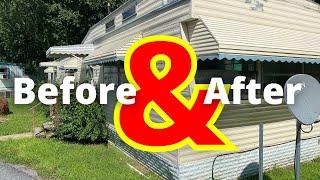 1978 Single Wide Mobile Home Renovation Before and After | Mobile Home Tour