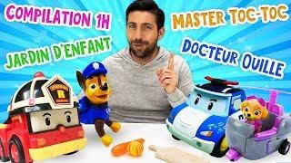 Compilation 1h30 pour enfants – Jardin d’enfant – Master Toc Toc – Docteur Ouille