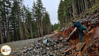 Breaking Up High Grade Rocks With Rich Mineralization!