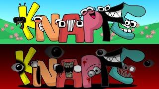 Alphabet Reverse toy All Letter  BUT THEY ARE Incredibox Sprunki - Normal Version Vs Horror Version