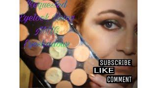 REQUESTED EYELOOK USING MUG EYESHADOWS