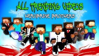 ALL TRENDING VIDEOS FULL: HEROBRINE BROTHERS : MONSTER SCHOOL