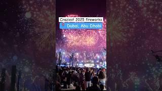 UAE Wins!  New year fireworks | Dubai | Abu Dhabi #shorts #burjkhalifa #2025