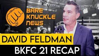 My Only Dilemma! "Who do I make knockout of the night" ~ David Feldman Intense fights ~ BKFC 21