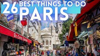 Best Things To Do in Paris France 4K