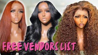 3 DROPSHIPPING WHOLESALE VENDORS FOR HAIR (No license needed) | Free Hair Vendors List 