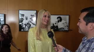 Susan Holmes McKagan Carpet Interview at Standing on the Shoulders of Kitties Premiere