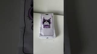 Unboxing a kuromi iPhone squishy!inspo:@hanni_asmr #asmr #kuromi #unboxing #diy #papersquishy