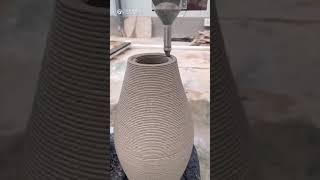 Concrete 3D  printing  planter by GuanLi  Technology