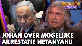 Johan reageert op arrestatiebevel Netanyahu | VANDAAG INSIDE