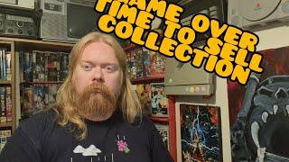 GAME OVER TIME TO SELL MY RETRO GAME COLLECTION...WISH I DIDN'T #retrogaming #new #life