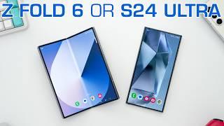 Samsung Galaxy Z Fold 6 Review vs S24 Ultra. Hmm....