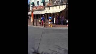 Donald Duck's drum solo at Disneyland