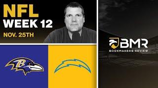 Ravens vs. Chargers | Week 12 Monday Night Football Best Bets by Donnie RightSide (Nov. 25th)