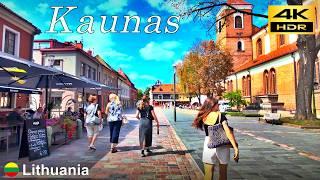 Kaunas Daytime walk / Lithuania  / August 2024 / 4K HDR