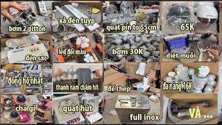 Đồng hồ nhật - Bơm hơi 220v - Quạt Pin lớn - Xịt đa năng - Đèn sạc VÀ Nhiều SP mới... 0906399207