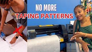 How to Print Full Patterns with a Vinyl Cutter! | Vevor 34" Vinyl Cutter Plotter