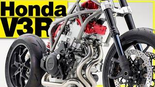 Honda V3R kommt mit neuem V3-Motor und Kompressor – alle Infos zur neuen Maschine