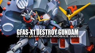 GFAS - X1 Destroy Gundam - HGUC | ASMR Speed build | Satisfying Gunpla Beat Building