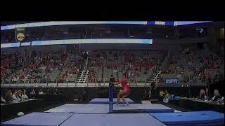 2024 NCAA gymnastics championships semifinals night session FALL COMPILATION