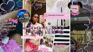 TEENAGE DIARIES 002 ྀིྀིྀིྀིྀིྀིྀིྀི| Nails, shopping, Celebrating anni + more! | Samaiya Yvonne